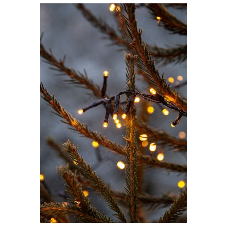 Eglo - LED lauko kalėdinė girlianda, 1200 LED, 29 m, IP44, šiltai balta