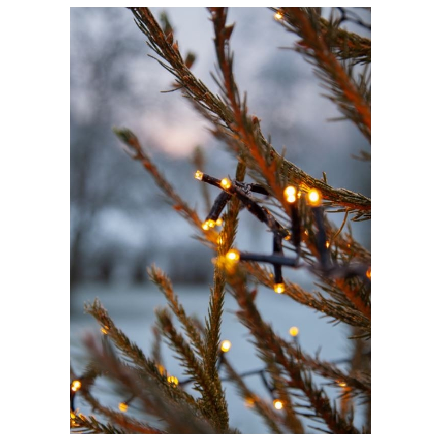 Eglo - LED Lauko Kalėdinė girlianda 1200xLED 24m IP44 šiltai balta