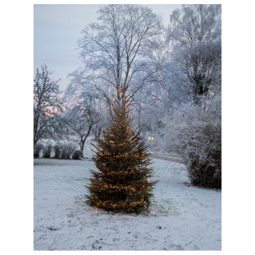 Eglo - LED Lauko Kalėdinė girlianda 1200xLED 24m IP44 šiltai balta