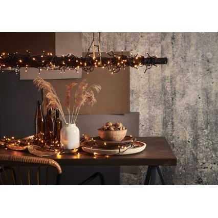 Eglo - LED Lauko Kalėdinė girlianda 180xLED 17,6m IP44 šilta balta
