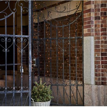 Eglo - Lauko LED girlianda 80 LED, 10,5 m, IP44, šiltai balta