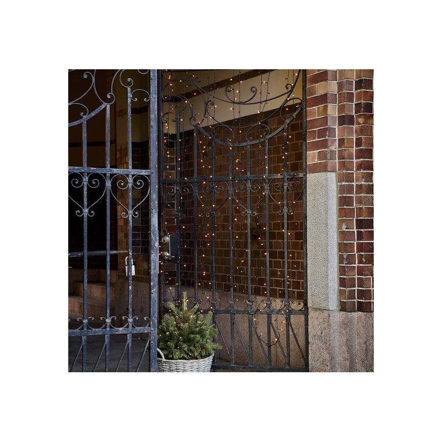 Eglo - LED lauko kalėdinė girlianda 80xLED 10,5m IP44 šiltai balta