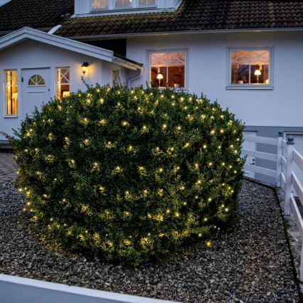Eglo - LED Lauko kalėdinė grandinė 200xLED 3m IP44 šiltai balta