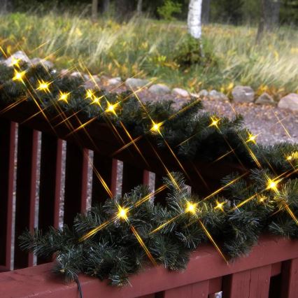 Eglo 410928 - LED Lauko Kalėdinė dekoracija GARLAND 30xLED/0,064W/3/230V IP44