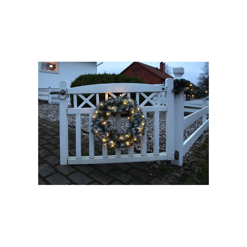 Eglo - LED Kalėdinis lauko vainikas 30xLED/0,064W/3/230V IP44