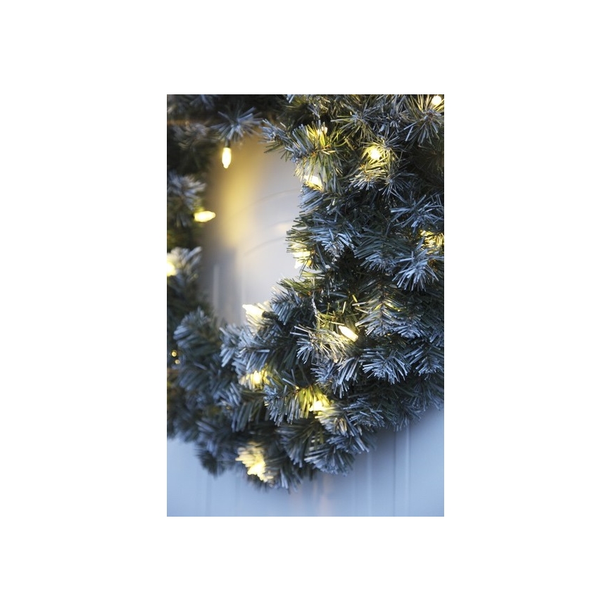 Eglo - LED Kalėdinis lauko vainikas 30xLED/0,064W/3/230V IP44