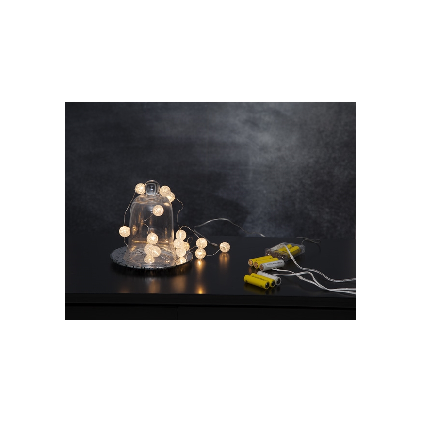 Eglo - LED  girlianda15xLED/3xAA 1,4m