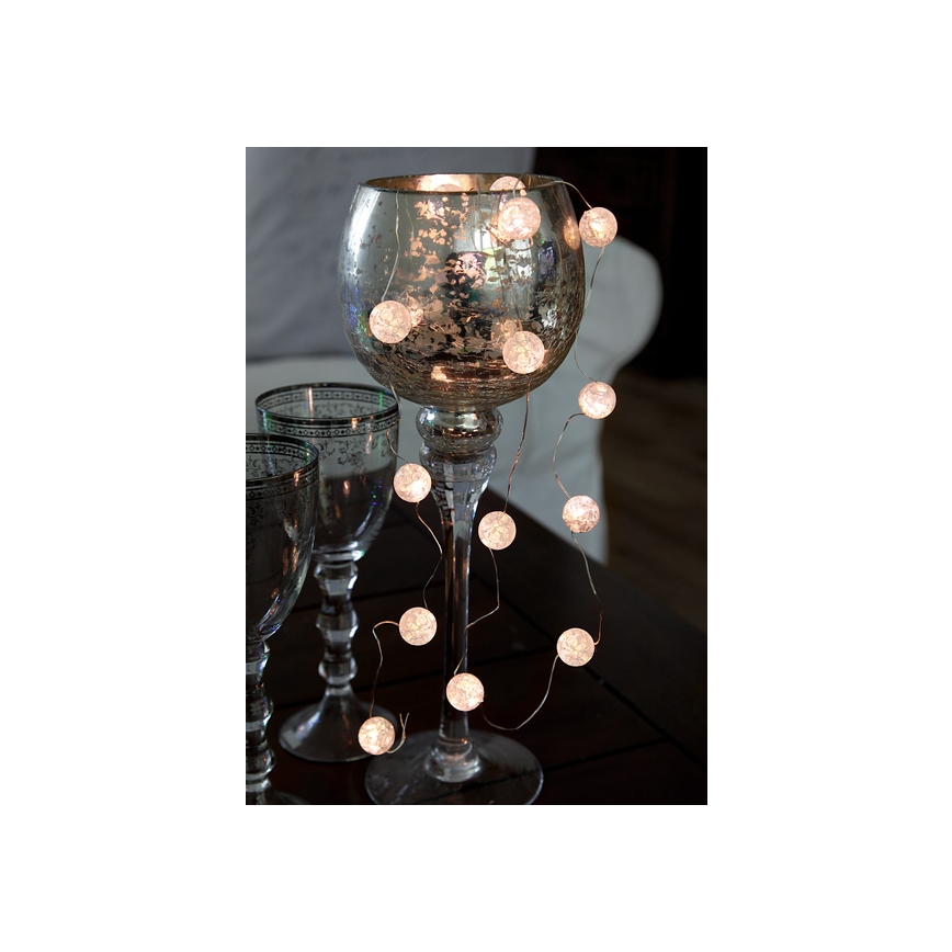 Eglo - LED  girlianda15xLED/3xAA 1,4m