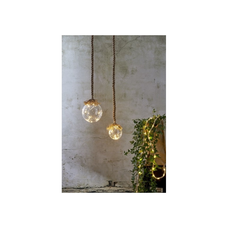 Eglo - LED Kalėdinė dekoracija 15xLED/0,06W/3xAA
