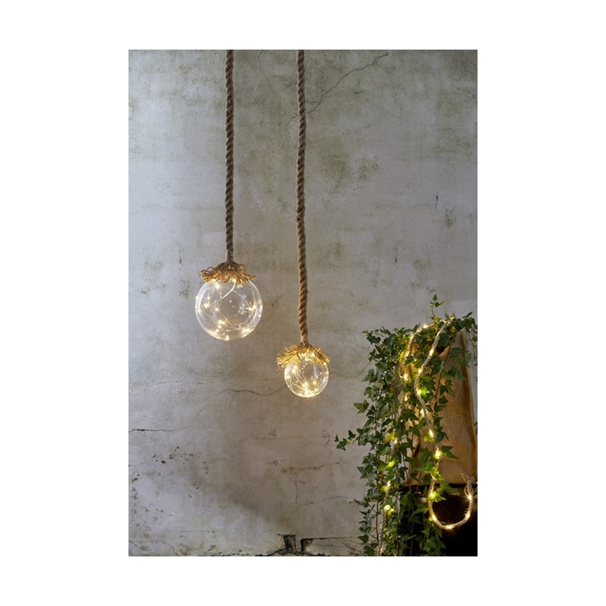 Eglo - LED Kalėdinė dekoracija 15xLED/0,06W/3xAA