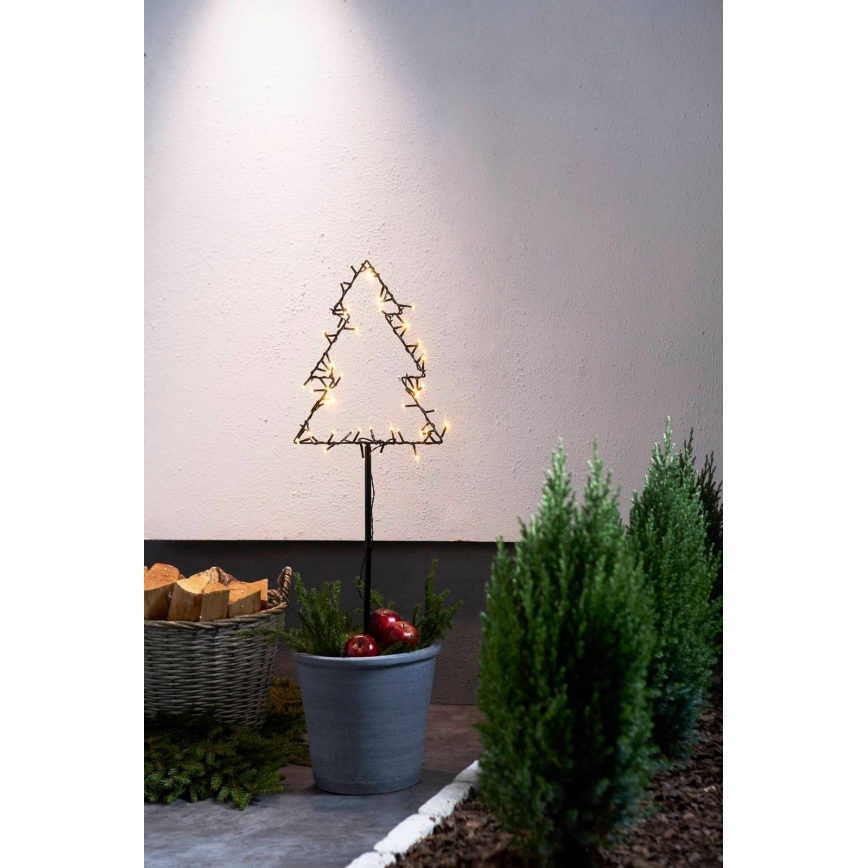 Eglo - LED Lauko Kalėdinė dekoracija LED/4xAA IP44 medis