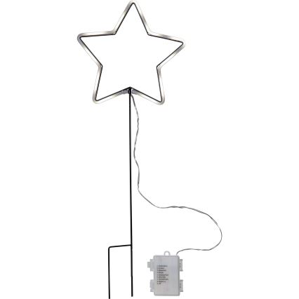 Eglo 411177 - LED lauko kalėdinė dekoracija NEONSTAR 72xLED/3xAA IP44