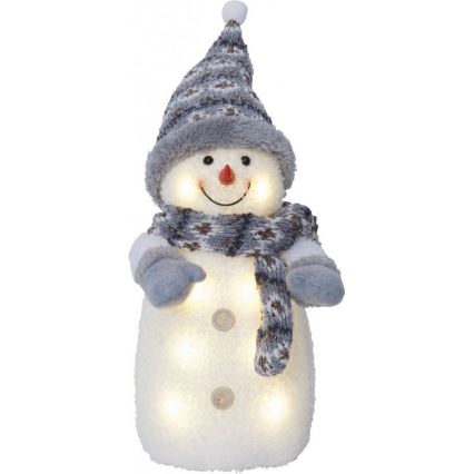 Eglo - LED Kalėdinė dekoracija 8xLED/0,06W/3xAA pilka