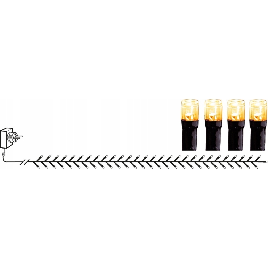 Eglo - LED Lauko kalėdinė girlianda 800xLED 16m IP44 šiltai balta