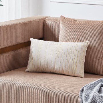 Eglo 420018 - Dekoratyvinė pagalvėlė CHEVERY 30x50 cm kreminė/auksinė