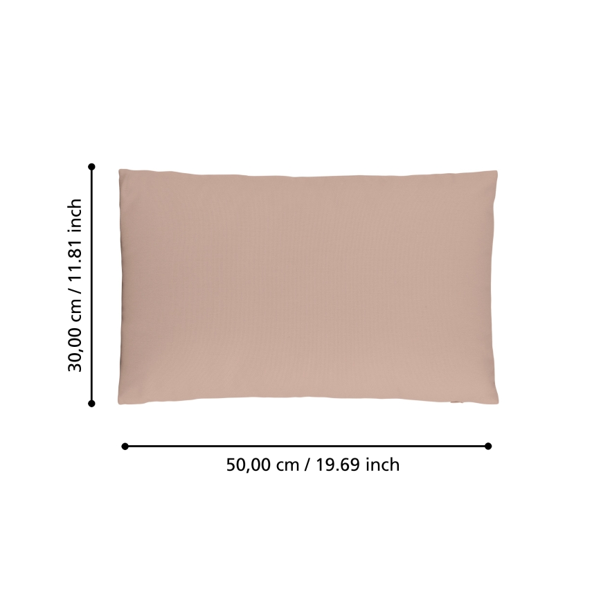 Eglo 420034 - Dekoratyvinė pagalvėlė ILES 30x50 cm rožinė