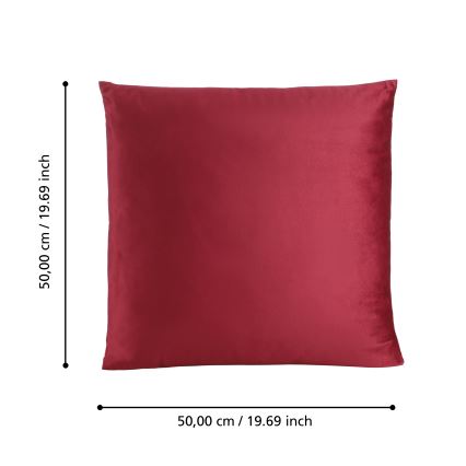 Eglo 420041 - Dekoratyvinė pagalvėlė ILES 50x50 cm raudona