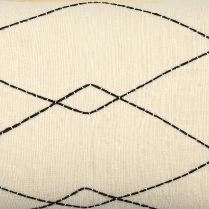 Eglo 420042 - Dekoratyvinė pagalvėlė CHEVERY 35x60 cm smėlio/juoda