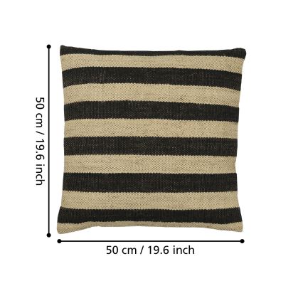 Eglo 420045 - Dekoratyvinė pagalvėlė CHEVERY 50x50 cm, rudos spalvos