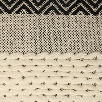 Eglo 420049 - Dekoratyvinė pagalvėlė CHEVERY 50x50 cm kreminė/juoda