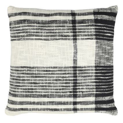 Eglo 420061 - Dekoratyvinė pagalvėlė CHEVERY 45x45 cm kreminė/juoda