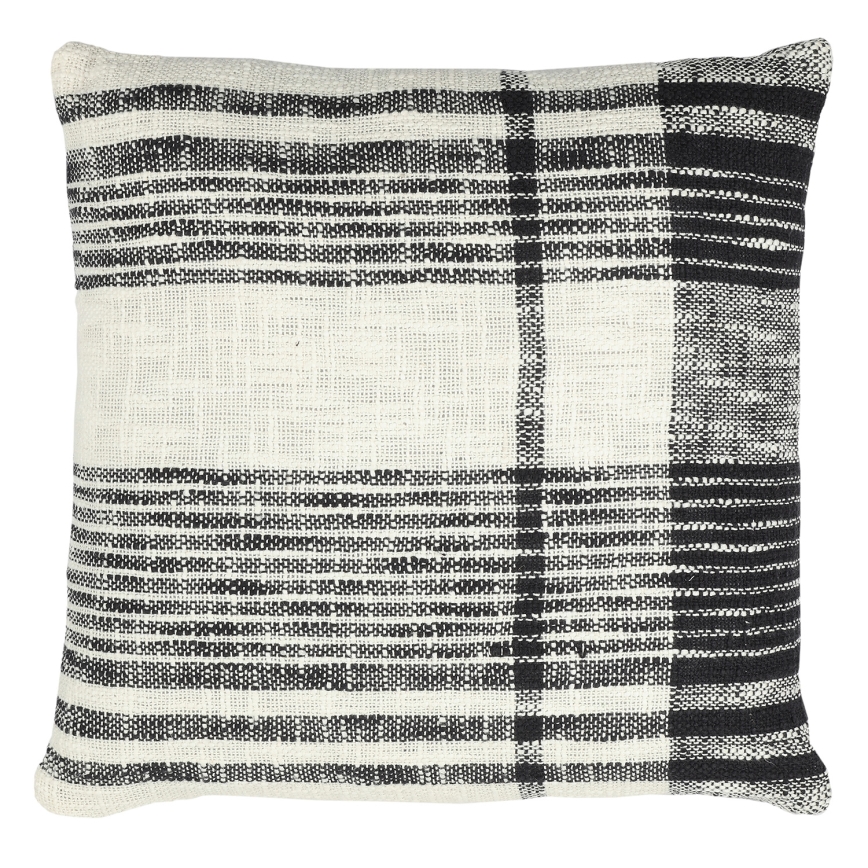 Eglo 420061 - Dekoratyvinė pagalvėlė CHEVERY 45x45 cm kreminė/juoda