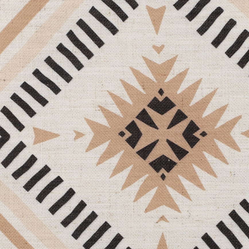 Eglo 420079 - Dekoratyvinė pagalvėlė CHEVERY 45x45 cm smėlinė/juoda