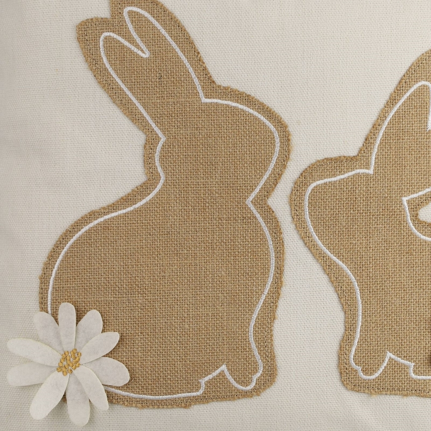 Eglo 420097 - Dekoratyvinė pagalvėlė CHEVERY 45x45 cm smėlinė/ruda