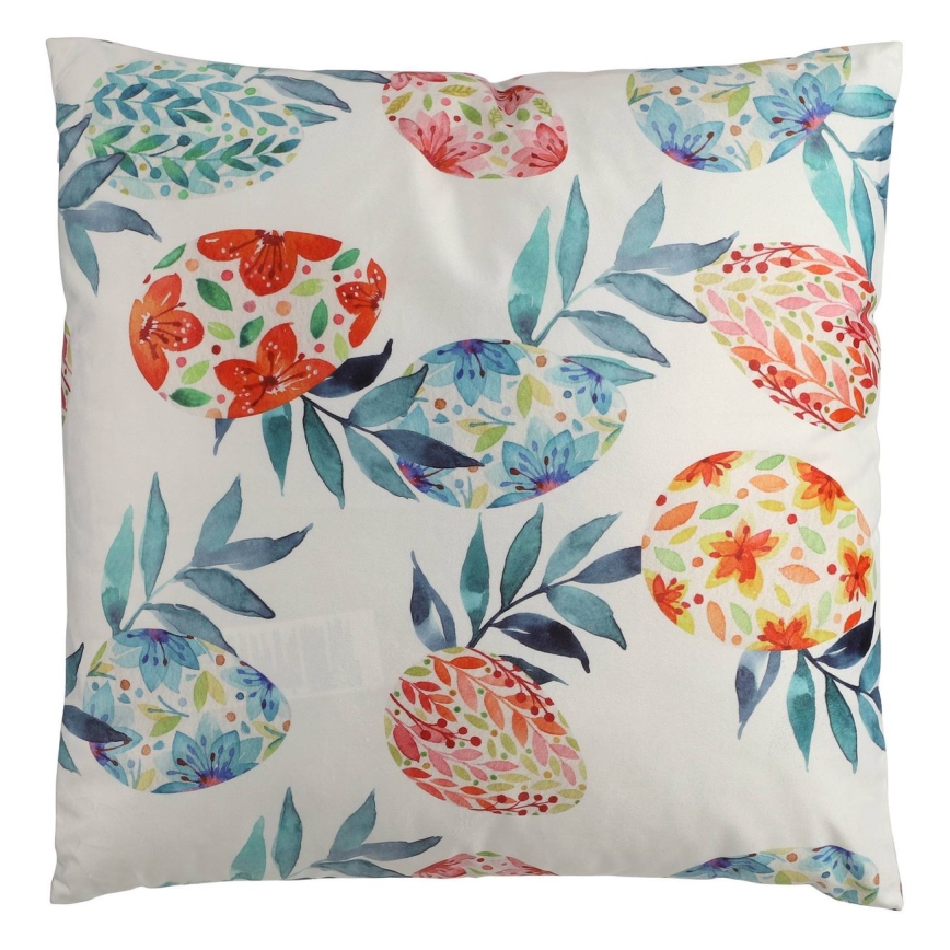 Eglo 420101 - Dekoratyvinė pagalvėlė GEBENG 45x45 cm mėlyna/raudona