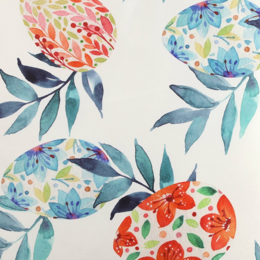 Eglo 420101 - Dekoratyvinė pagalvėlė GEBENG 45x45 cm mėlyna/raudona