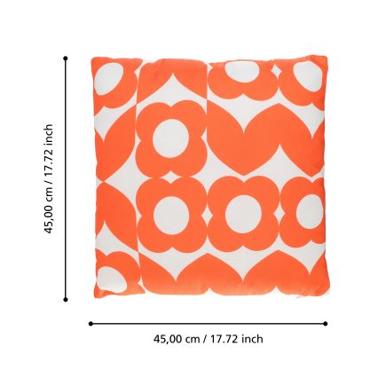Eglo 420247 - Dekoratyvinė pagalvėlė TSUNAN 45x45 cm oranžinė