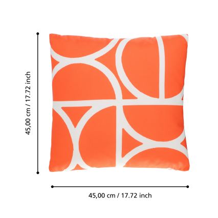 Eglo 420251 - Dekoratyvinė pagalvėlė TSUNAN 45x45 cm oranžinė