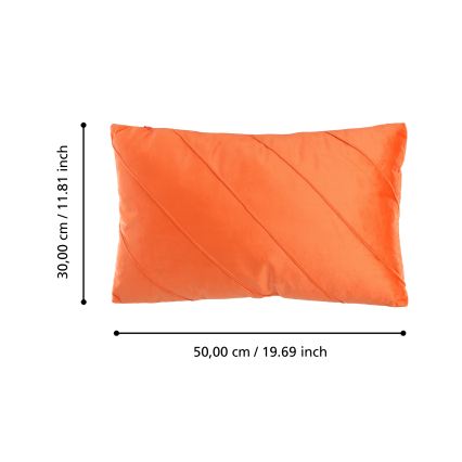Eglo 420257 - dekoratyvinė pagalvėlė SHOURA 30x50 cm oranžinė