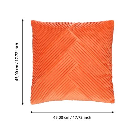 Eglo 420264 - Dekoratyvinė pagalvėlė SHOURA 45x45 cm oranžinė