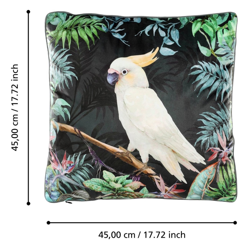 Eglo - Dekoratyvinė pagalvė 45x45 cm spalvingas