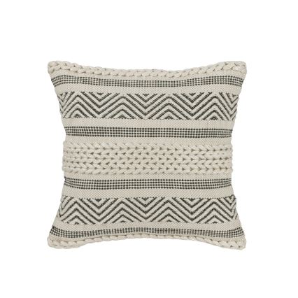 Eglo 420304 - Dekoratyvinė pagalvėlė MELUT 45x45 cm kreminė/juoda