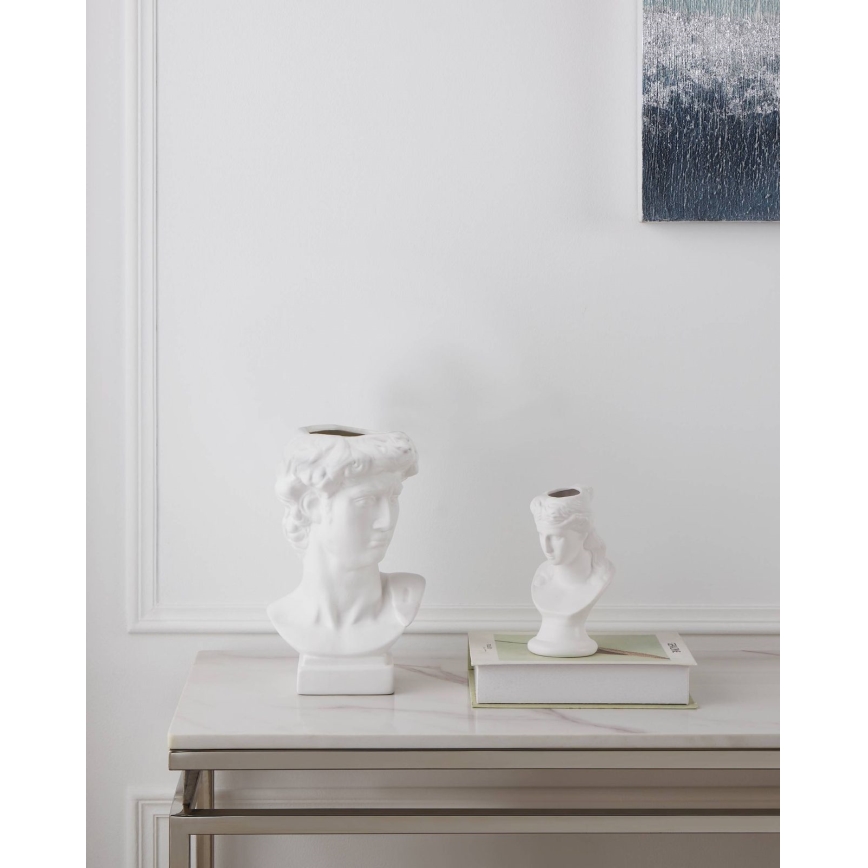 Eglo - Keraminė vaza 26x16 cm balta