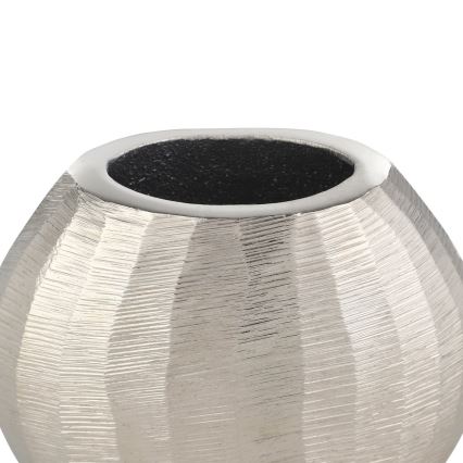 Eglo - Metalinė vaza 9,5x11 cm matinis chromas