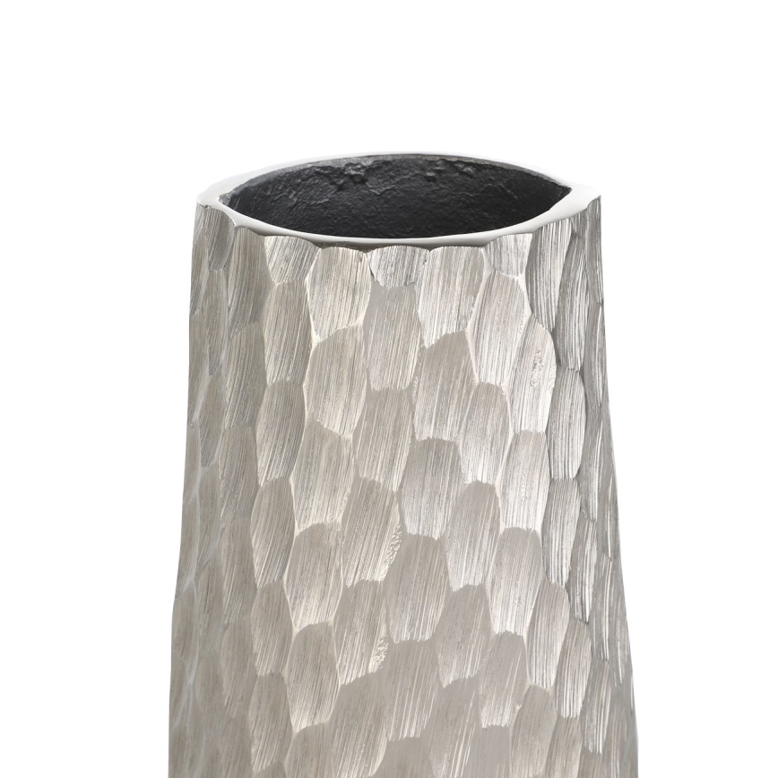 Eglo - Metalinė vaza 40,5x14 cm sidabras