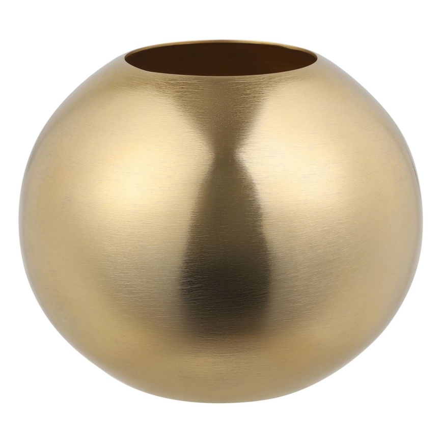 Eglo - Metalinė vaza 16,5x18 cm auksas