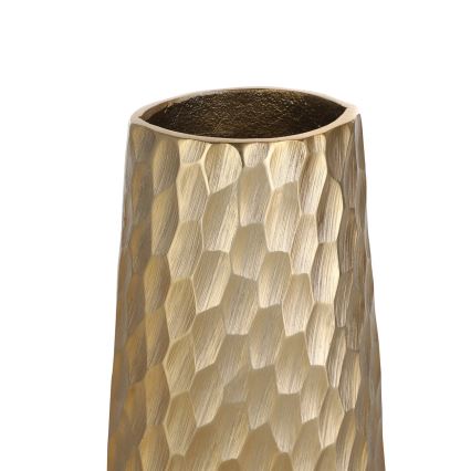 Eglo - Metalinė vaza 40,5x14 cm auksas