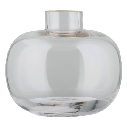 Eglo 421214 - Stiklinė vaza SIRANANA 11,8x13 cm skaidri/auksinė