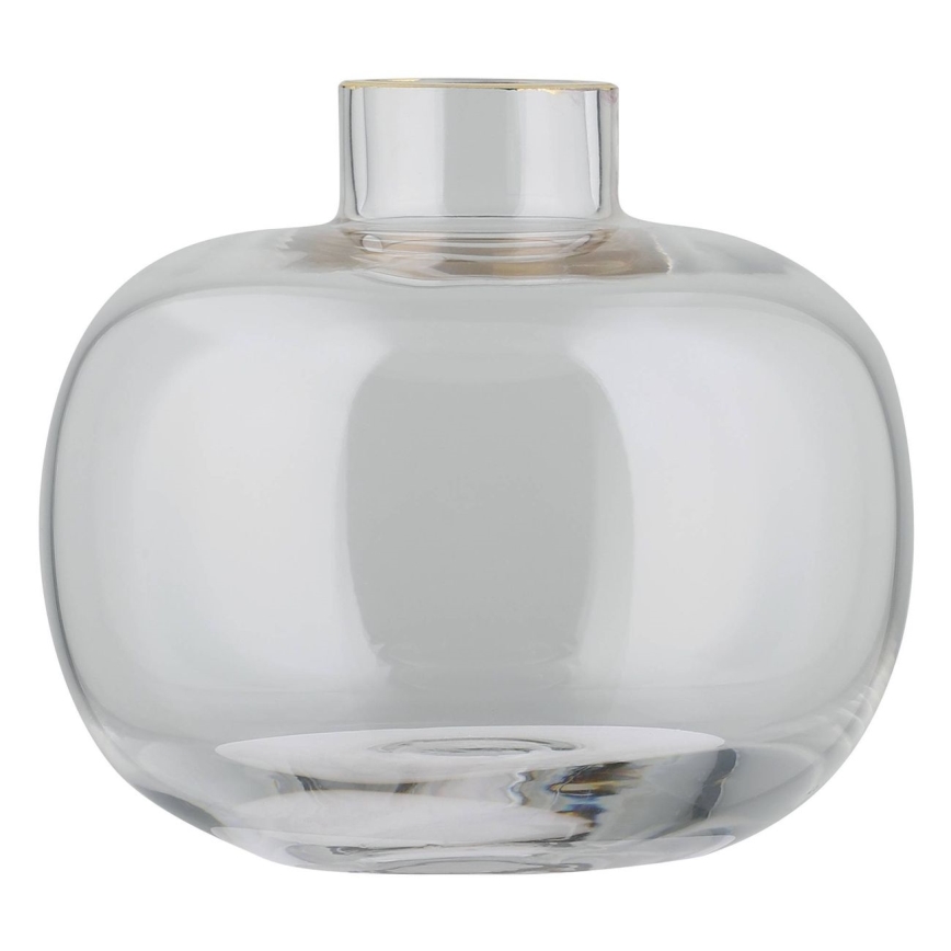 Eglo 421214 - Stiklinė vaza SIRANANA 11,8x13 cm skaidri/auksinė