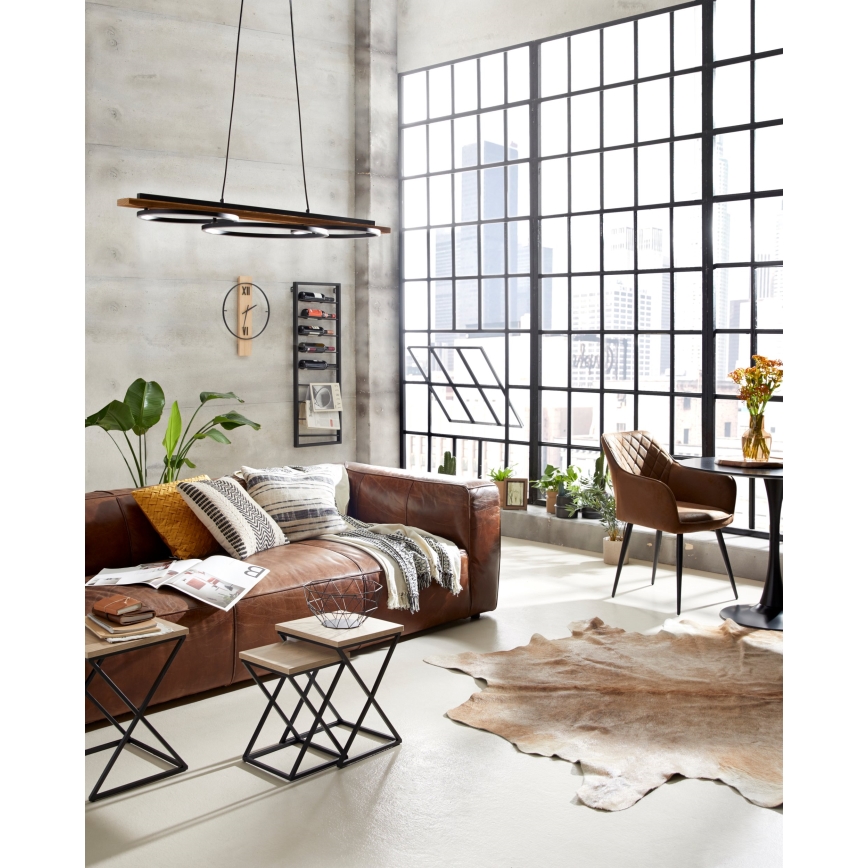 Eglo 421221 - Stiklinė vaza SIRANANA 22x14,5 cm ruda/dūminė