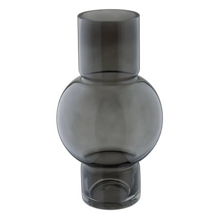 Eglo - Stiklinė vaza 28x15,5 cm juoda