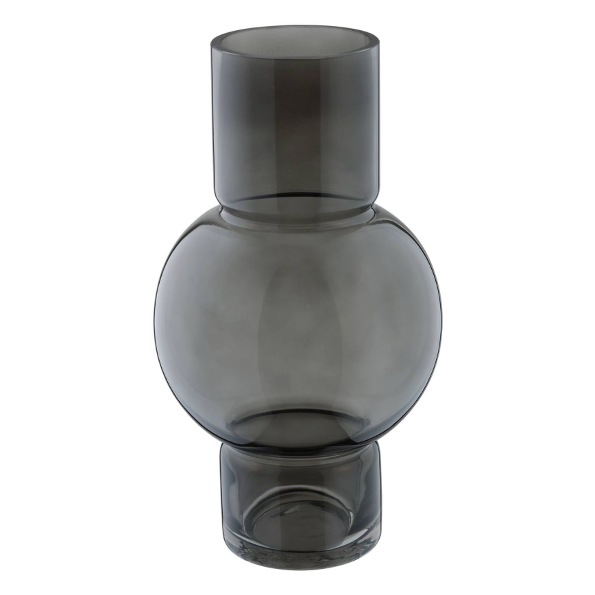Eglo - Stiklinė vaza 28x15,5 cm juoda