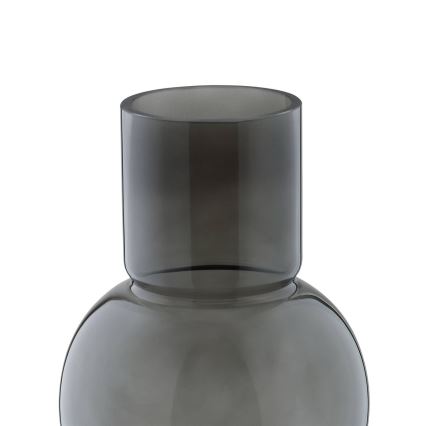 Eglo - Stiklinė vaza 28x15,5 cm juoda
