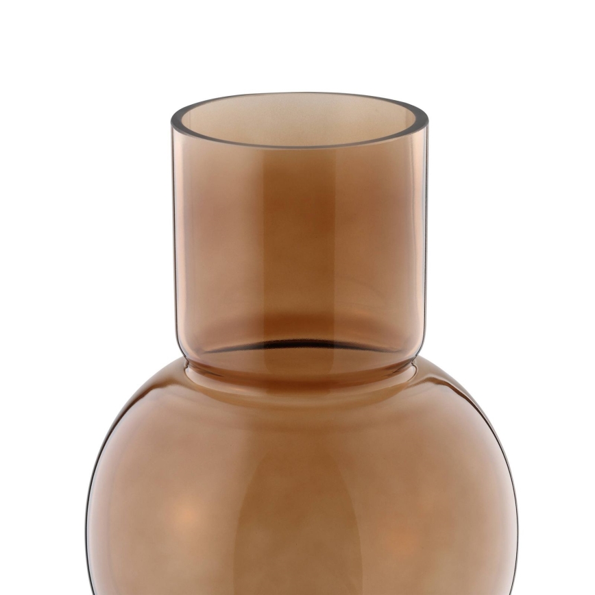Eglo - Stiklinė vaza 28x15,5 cm ruda