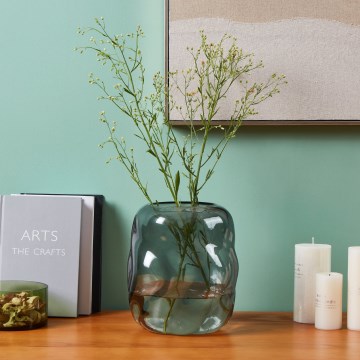 Eglo 421239 - Stiklinė vaza MAROSAVA 23x20 cm juoda/dūminė