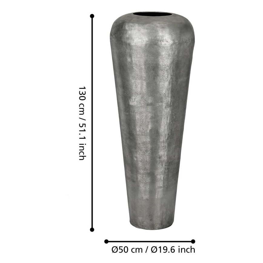 Eglo 421335 - Metalinė vaza MIYAZAKI 130x50 cm pilka